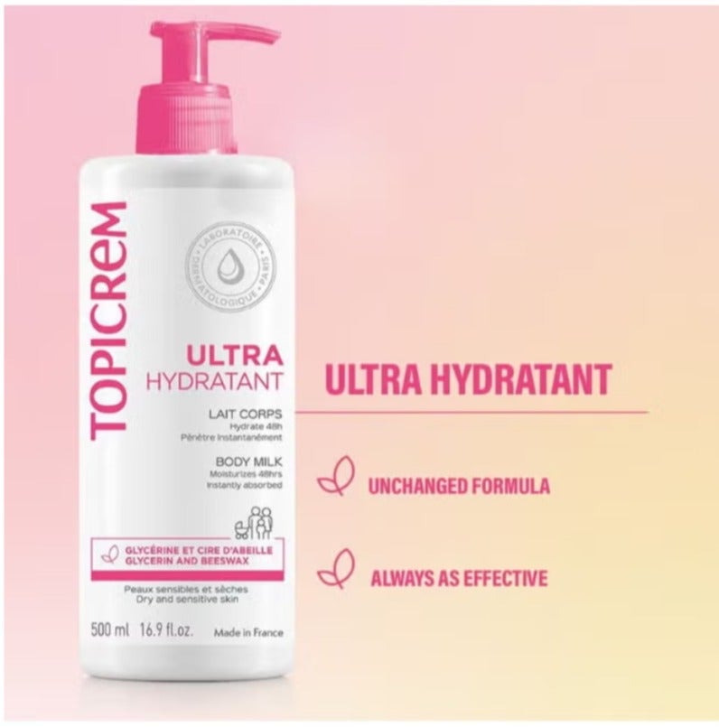 Topicrem Ultra-Moisturizing Body Lotion 500ml - Image 3